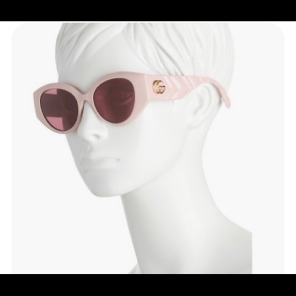 🌸NEW 💯authentic pink GUCCI WOMEN’S sunglasses 🕶 💯 authentic with box. - Picture 2 of 14